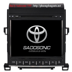 DVD Sadosonic V99 theo xe Toyota ANPHARD đời 2011 đến 2015 và 2016 | Sadosonic V99